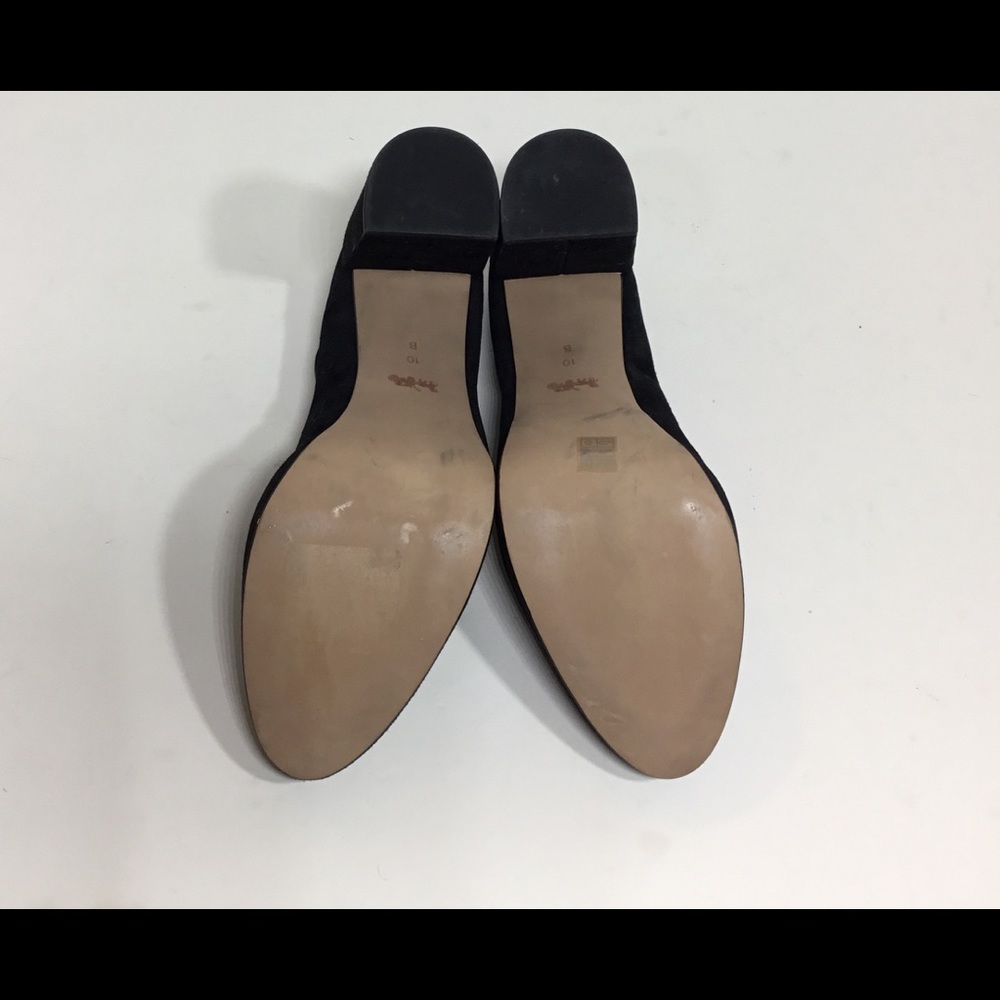 Coach Suede Black Goldie Mary Jane Platform Pumps. - Picture 7 of 7
